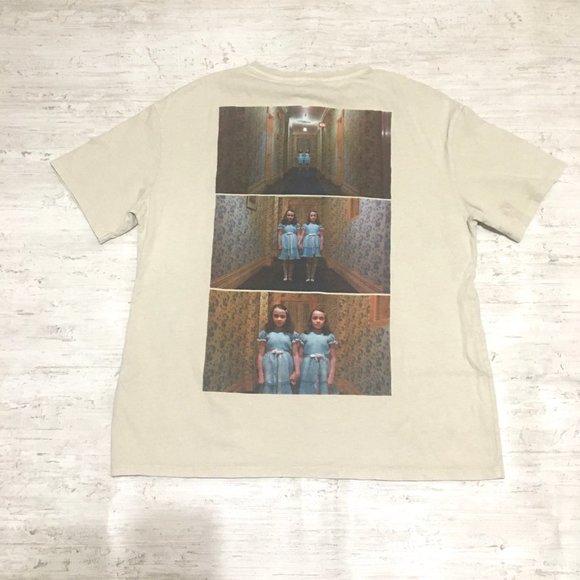 ZARA THE SHINING DOUBLE PRINT T-SHIRT